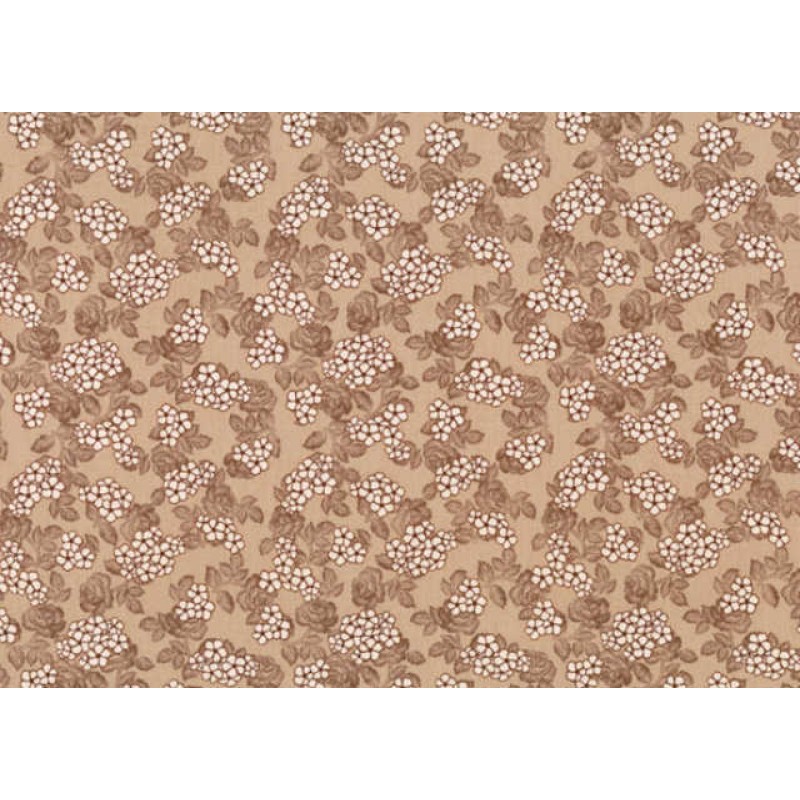 Quilters Basic Special : Brune blomster