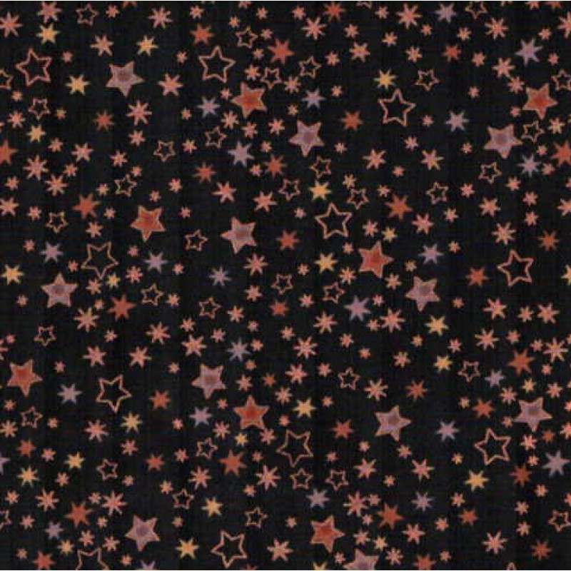 Glimmering : Sort m/ stjerner