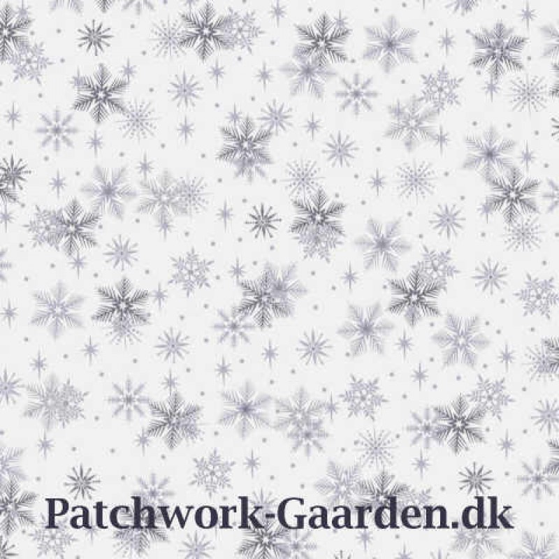 Magic Christmas : Hvid m/ Stjerner