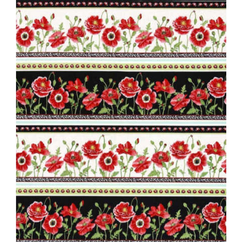 Poppy Perfection : Valmue panel