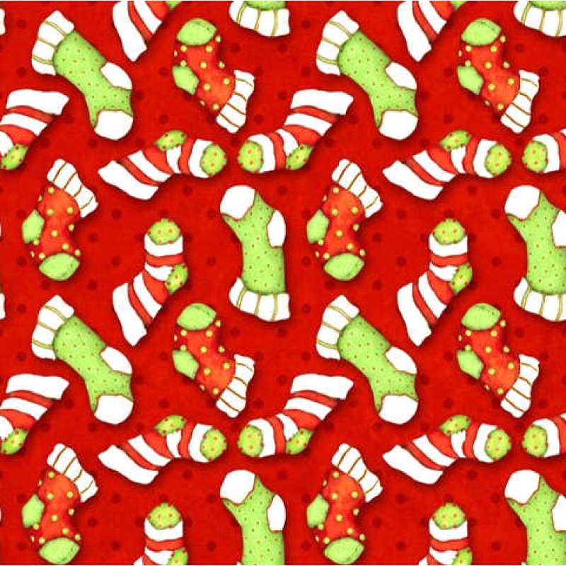 Kringle Krossing : Julesokker - Rød