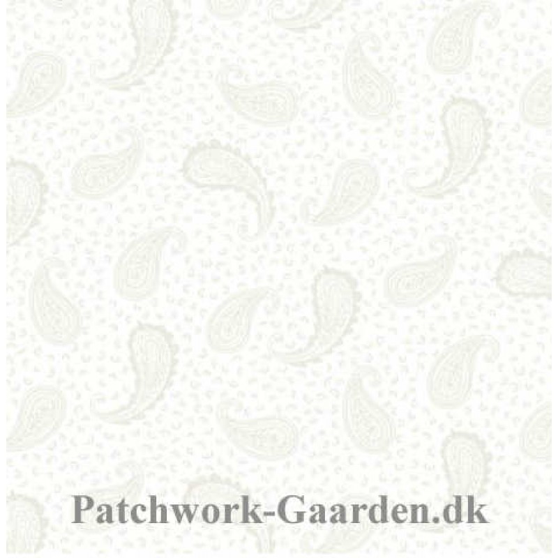 Scarlet Ronamce : White Paisleys