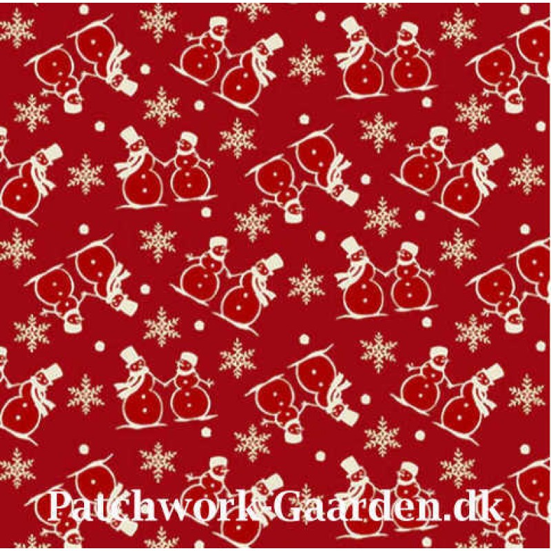 HOME FOR THE HOLIDAYS 6: Rød m/snemænd