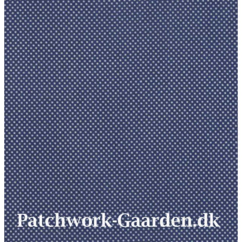 At home : Blå m/ prikker