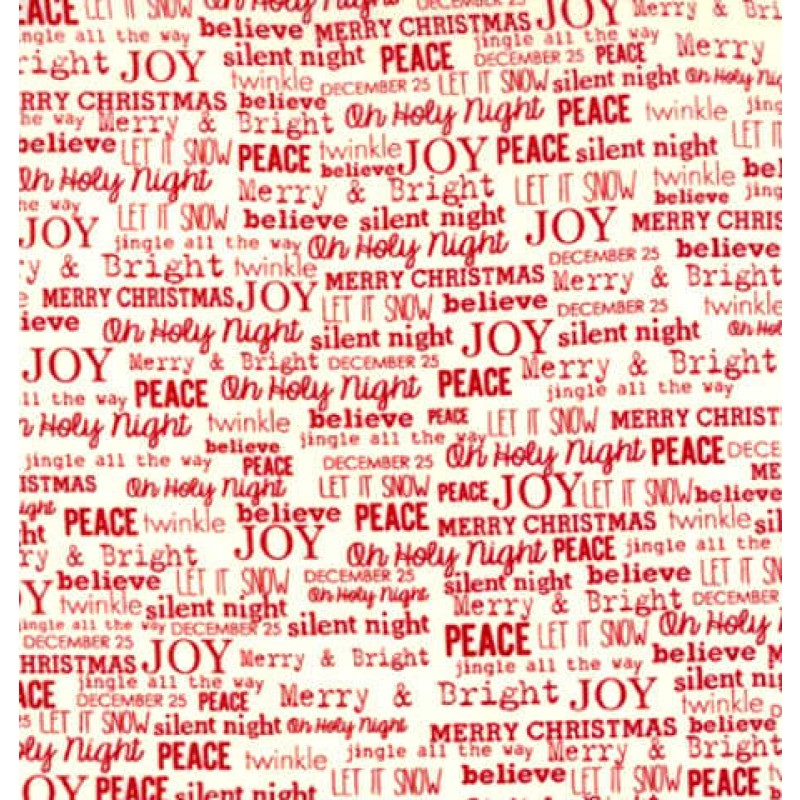 The Cookie Exchanger : rød juletekst