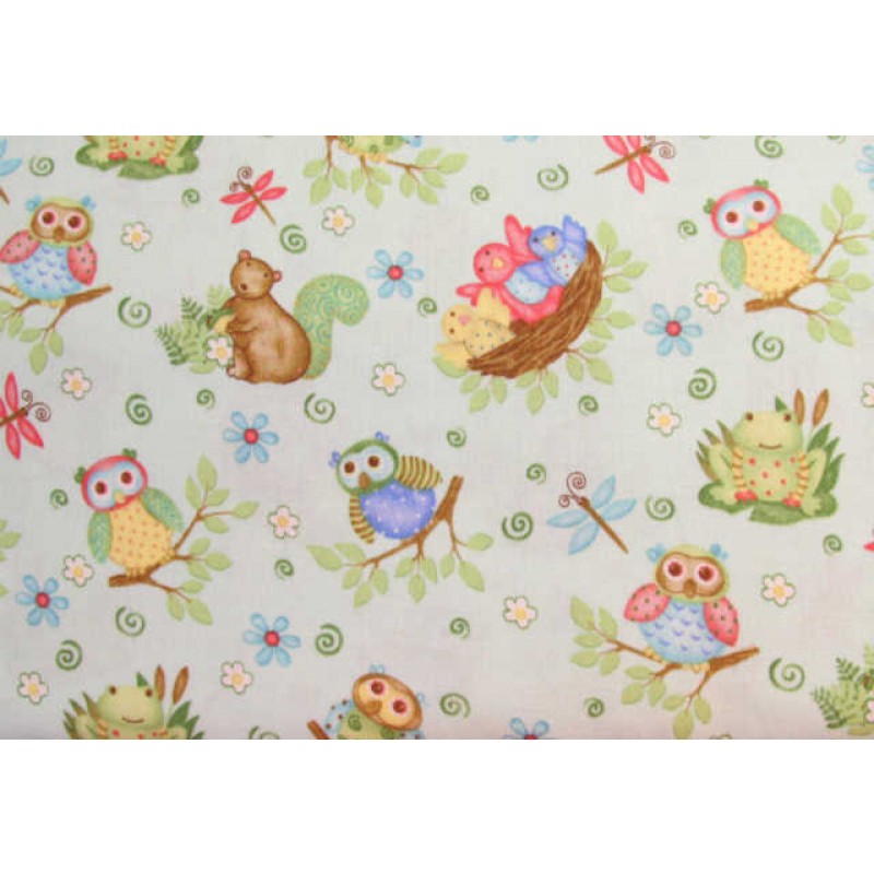 Woodland Freinds : grøn