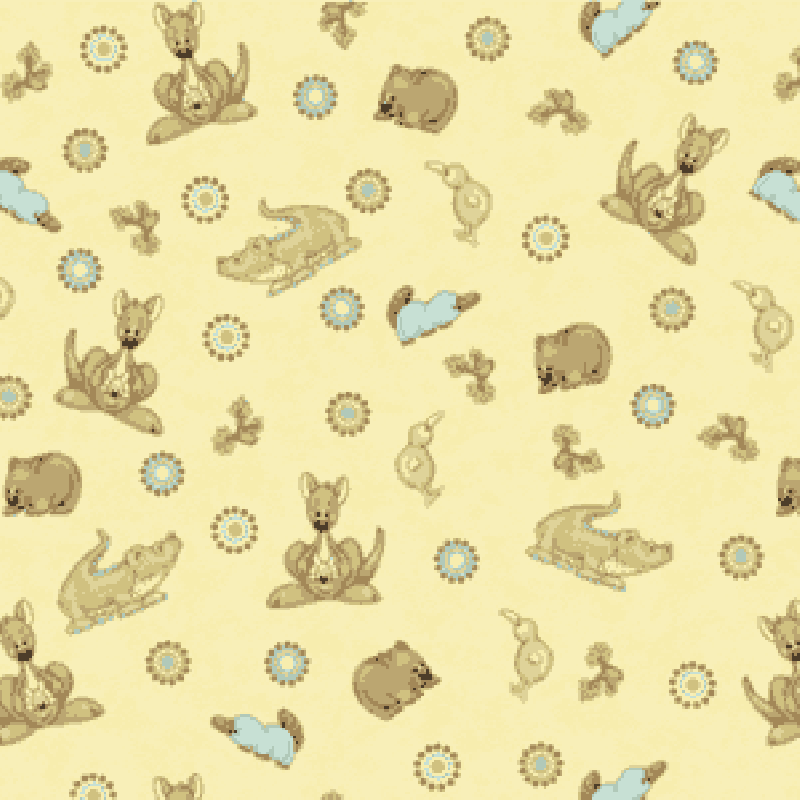 Down Under : støvet gul