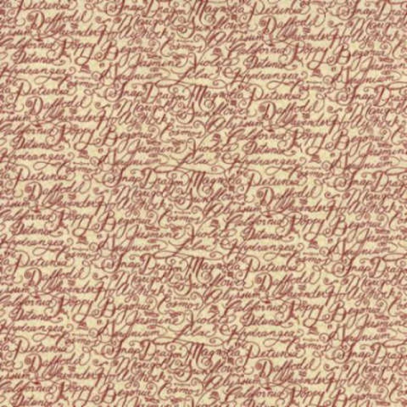 Moda Patchwork Garden : Tekst