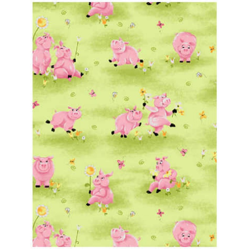 Flip The Pig : Grise på græs