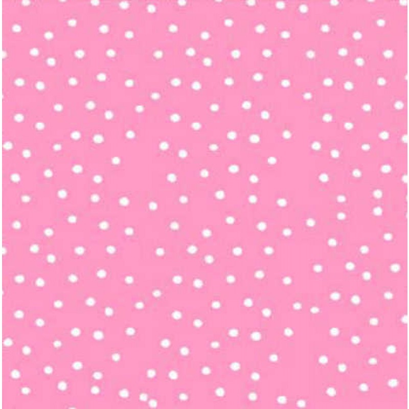 On the Mend : Lyserød m/ hvide prikker