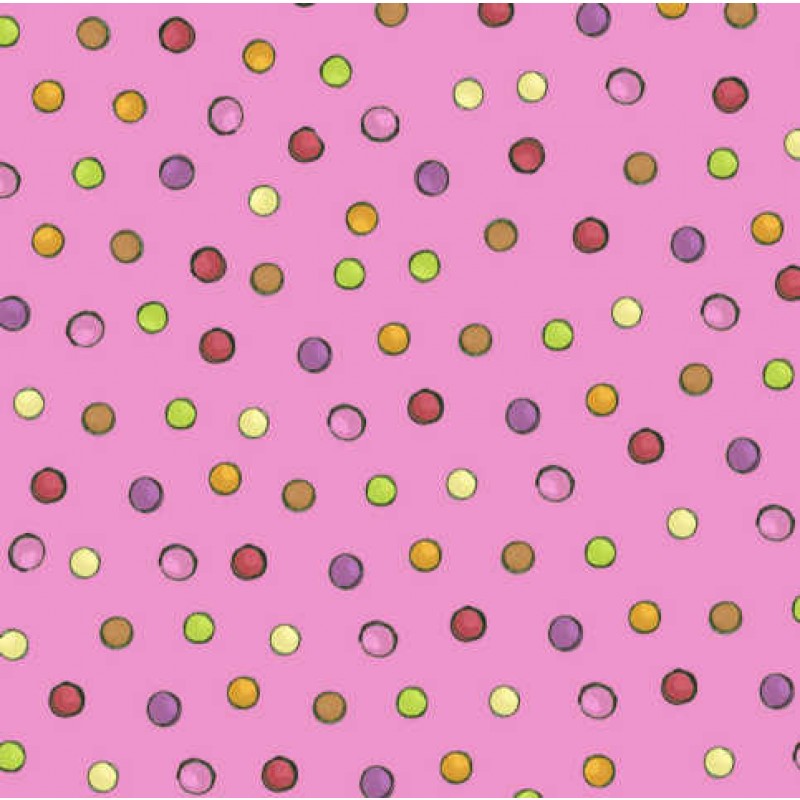 Loralie Ladies Tea : Dot Hot Pink