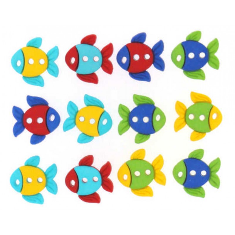 Knapper : Sew Cute Fish