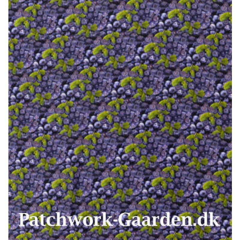 Yummy : Blåbær - 147 cm bredt