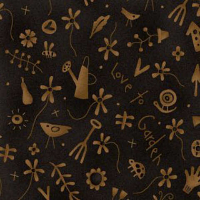 Love to Garden : Brun - 60.- pr meter