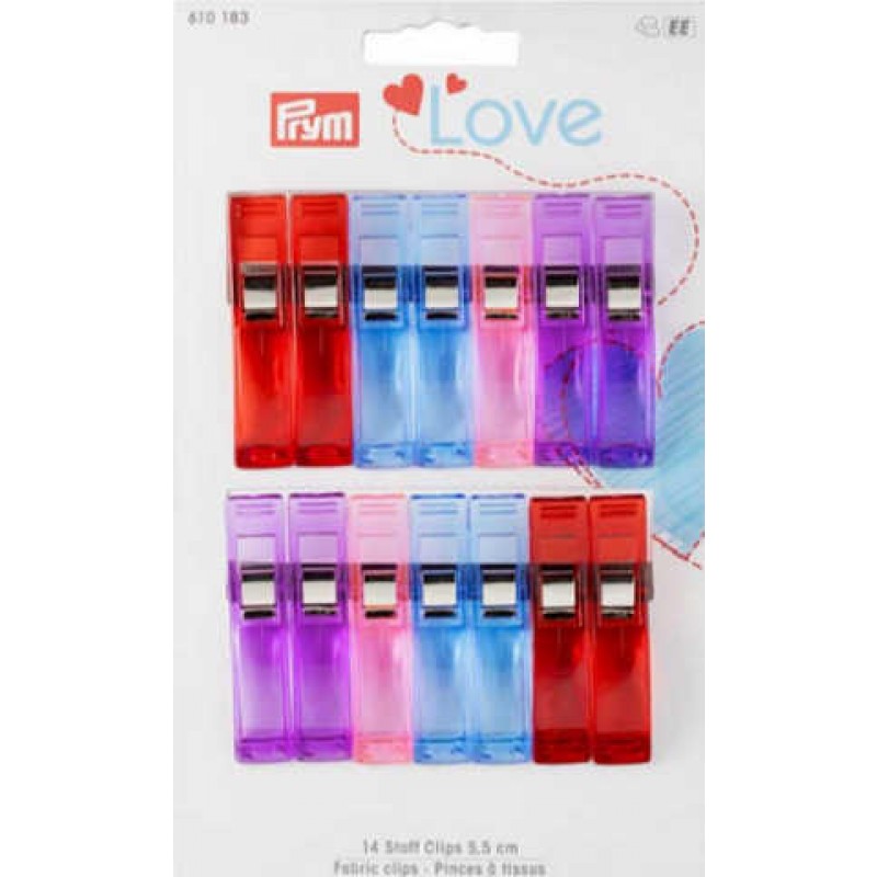 Prym klemmer - 14 stk - Store