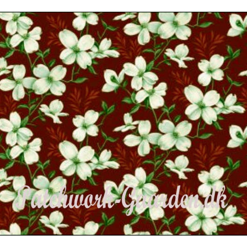 Dogwood Lane : Rød m/blomster