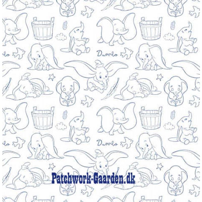 Dumbo : Lyseblå streg