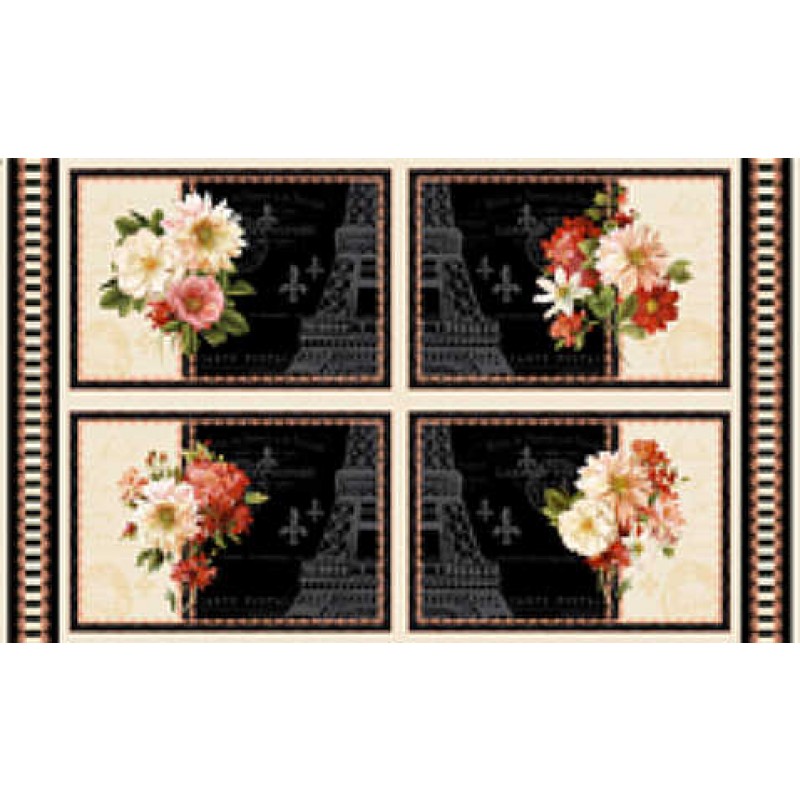 From Paris with Love : panel billeder.