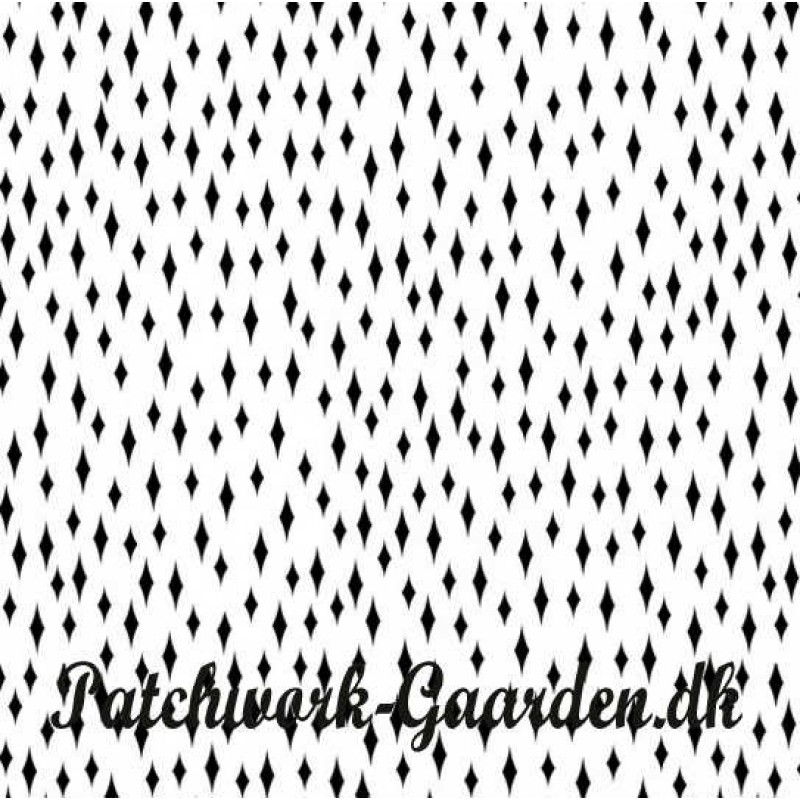 Black, White & Bright : Sorte rhomber