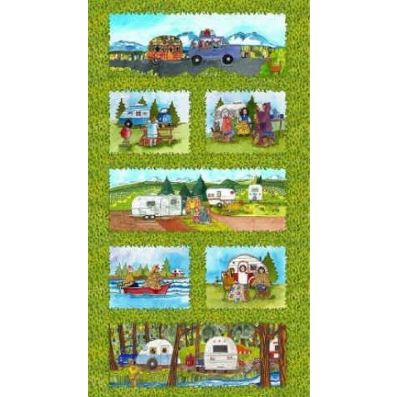 QUILTER´S ROAD TRIP - Panel