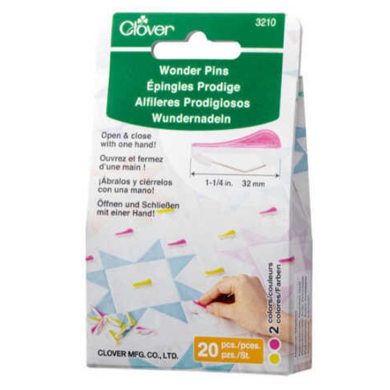 Clover Wonder pins - 20 stk