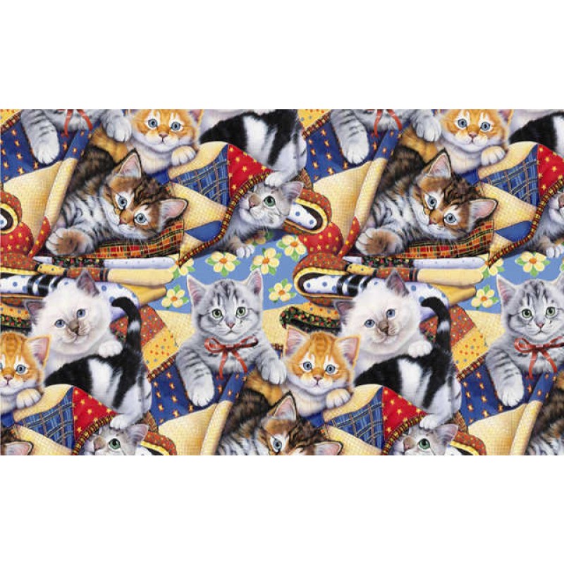 Kittens Allover : Katte i tæpperne.