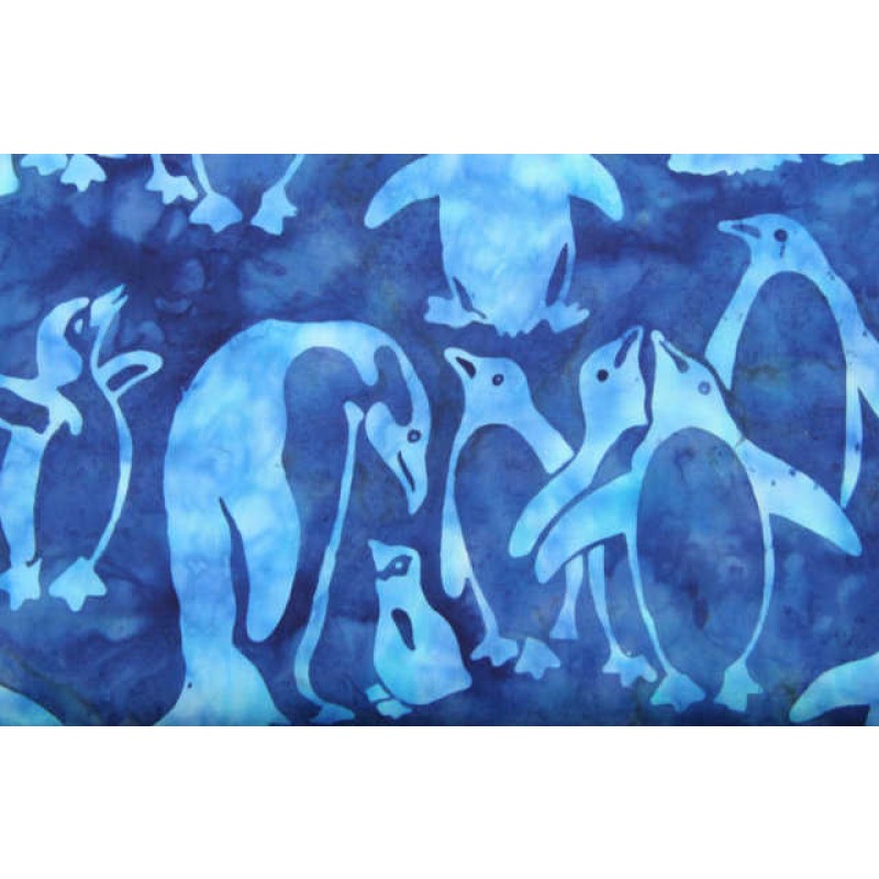 Waikiki : pingviner. REST : 120 x110 cm