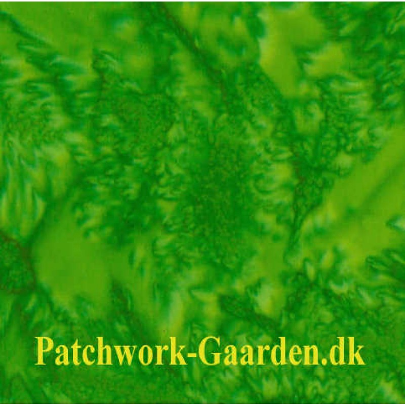 Batik-quilt : Grøn