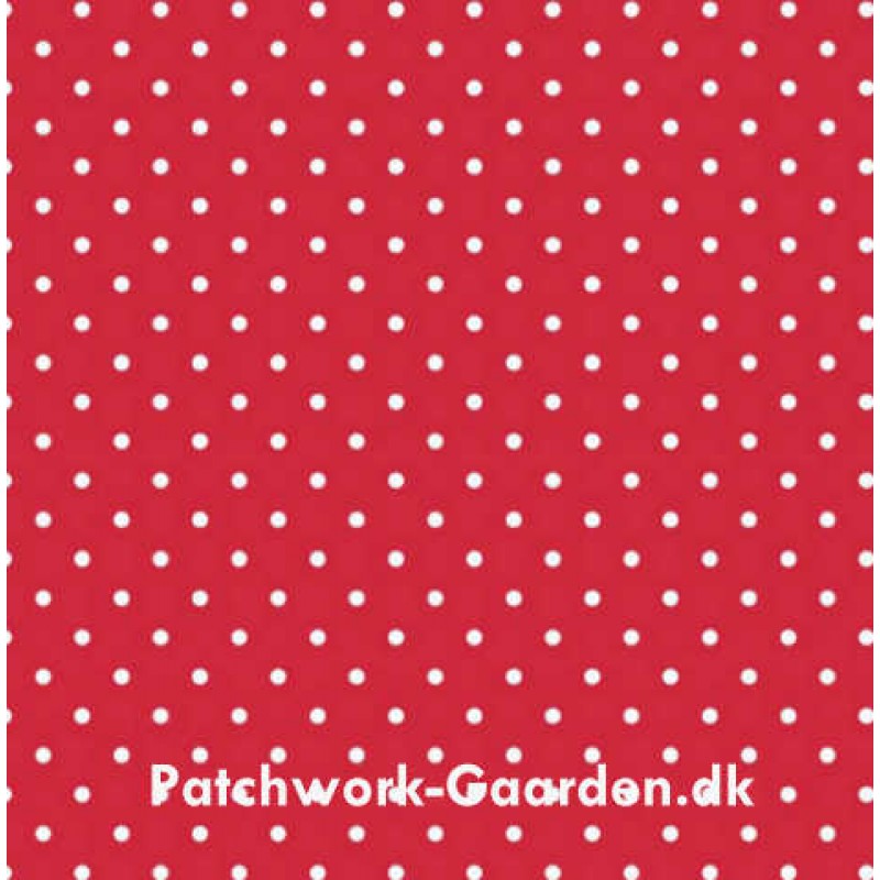 Cotton Dots : Rød