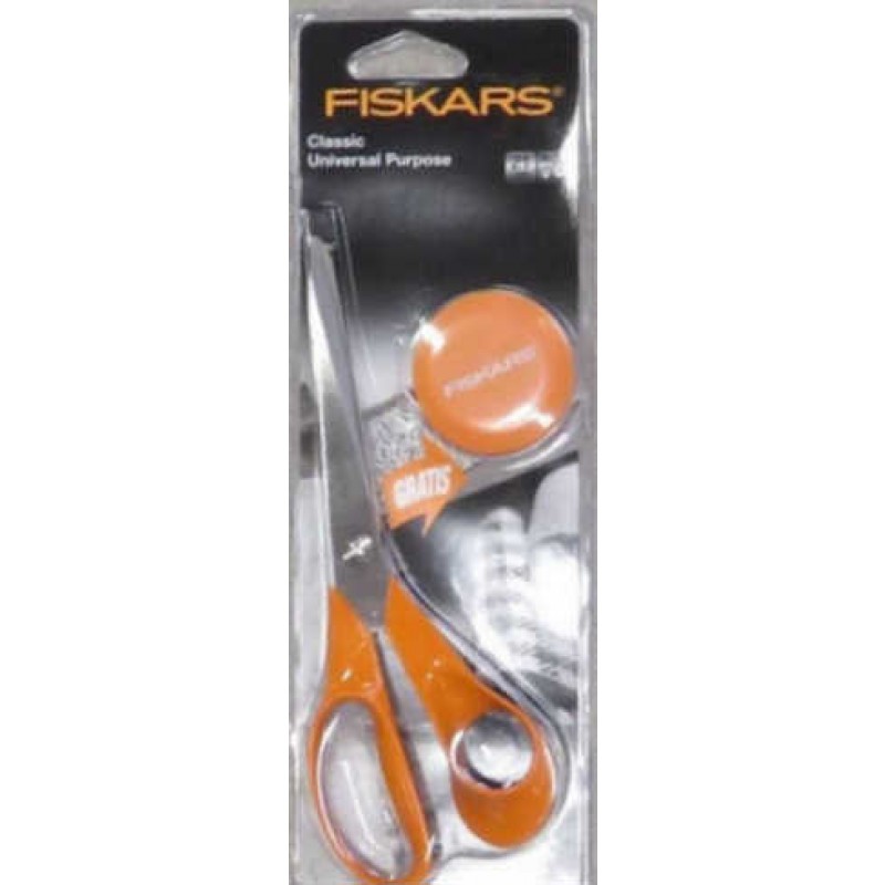 Fiskars saks og målebånd