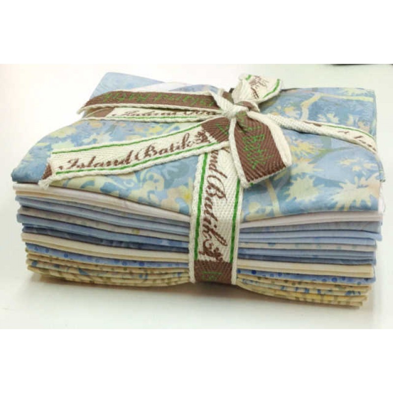 Islandbatik Fatquarter Bundle : Frost