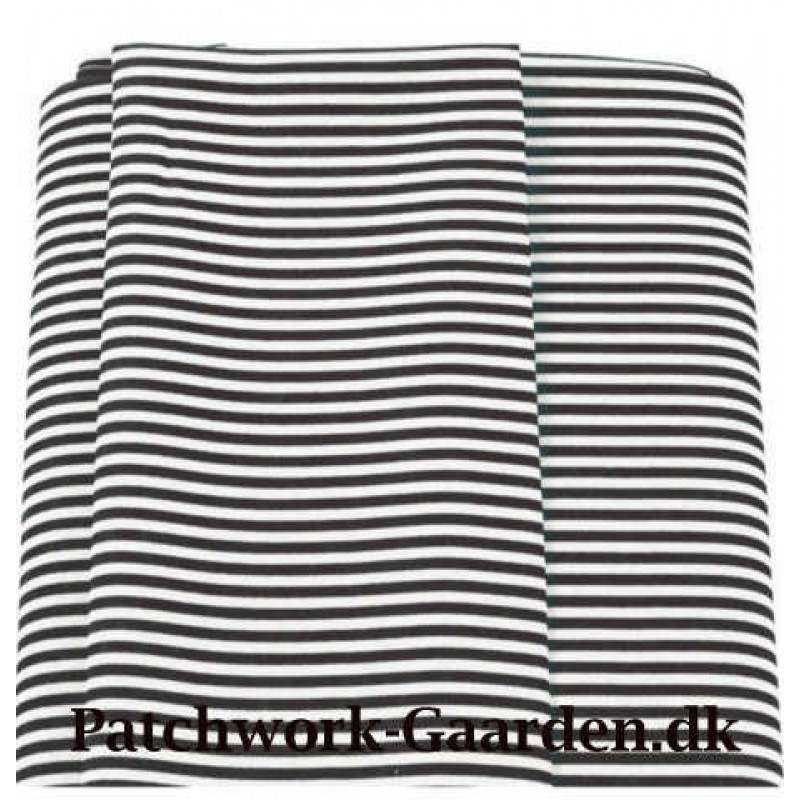 Guna : Sort / hvid stribet
