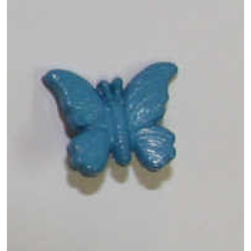 Knapper : Sommerfugle - Blå