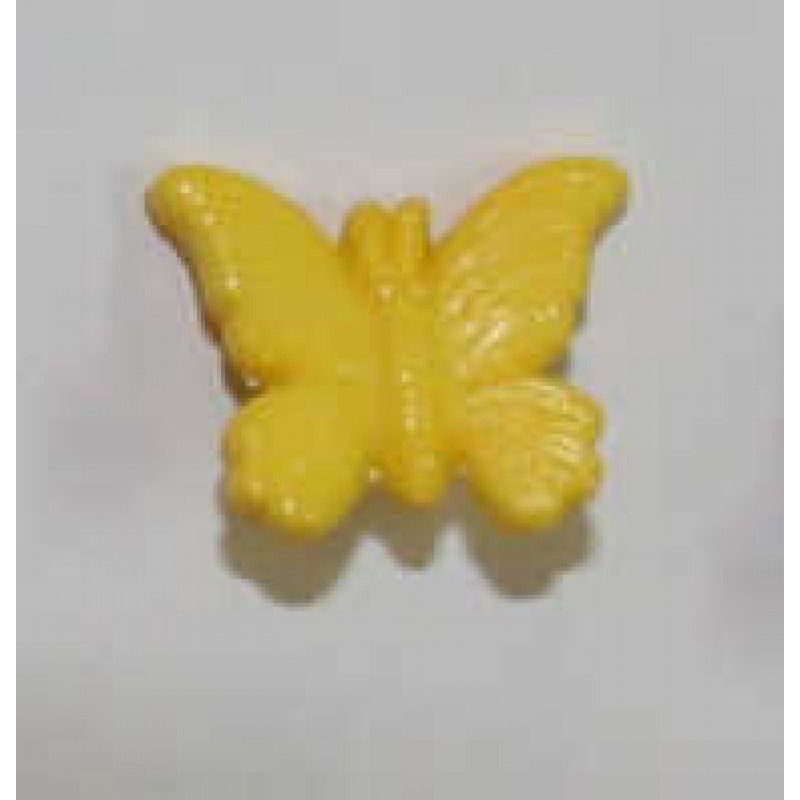 Knapper : Sommerfugle - Gul