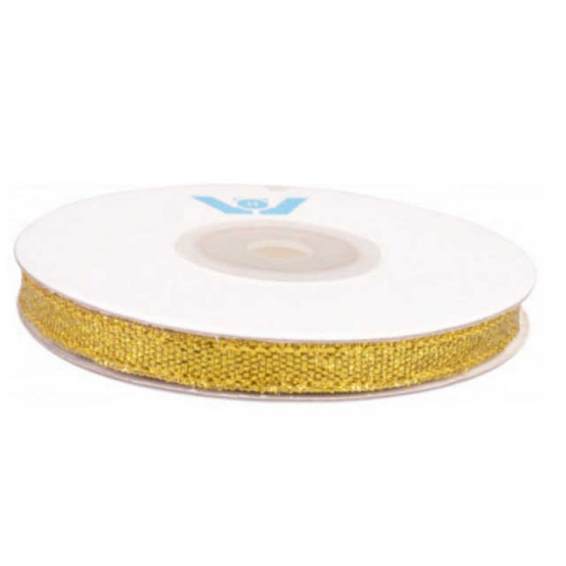 Guld Lamé Bånd - 3 mm