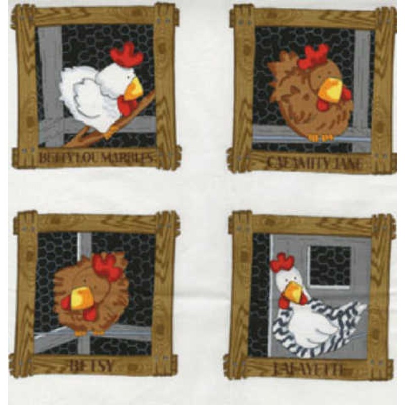 Fowl Play : Hønse billeder - Hvid