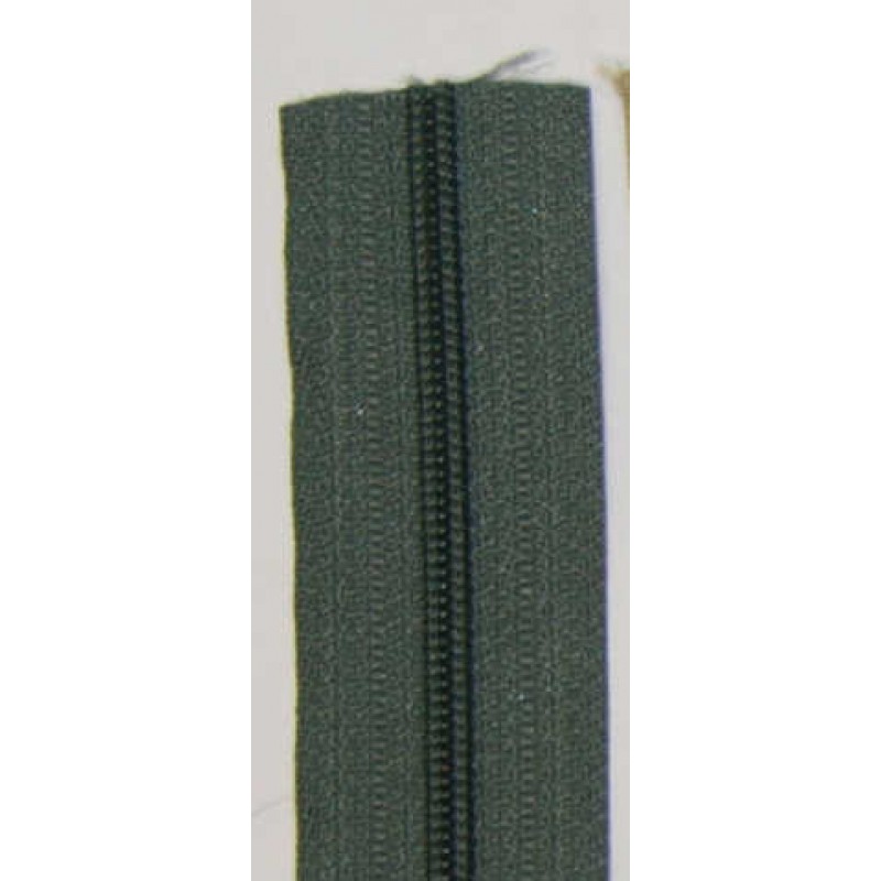 Mørk Grå Lynlås i metermål