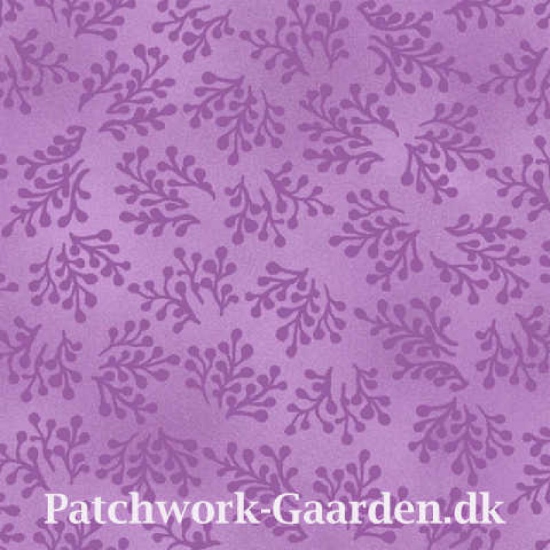 aubergine: lys lilla