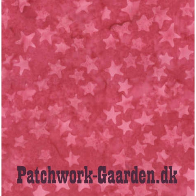 Jave Batiks : Pink stjerner
