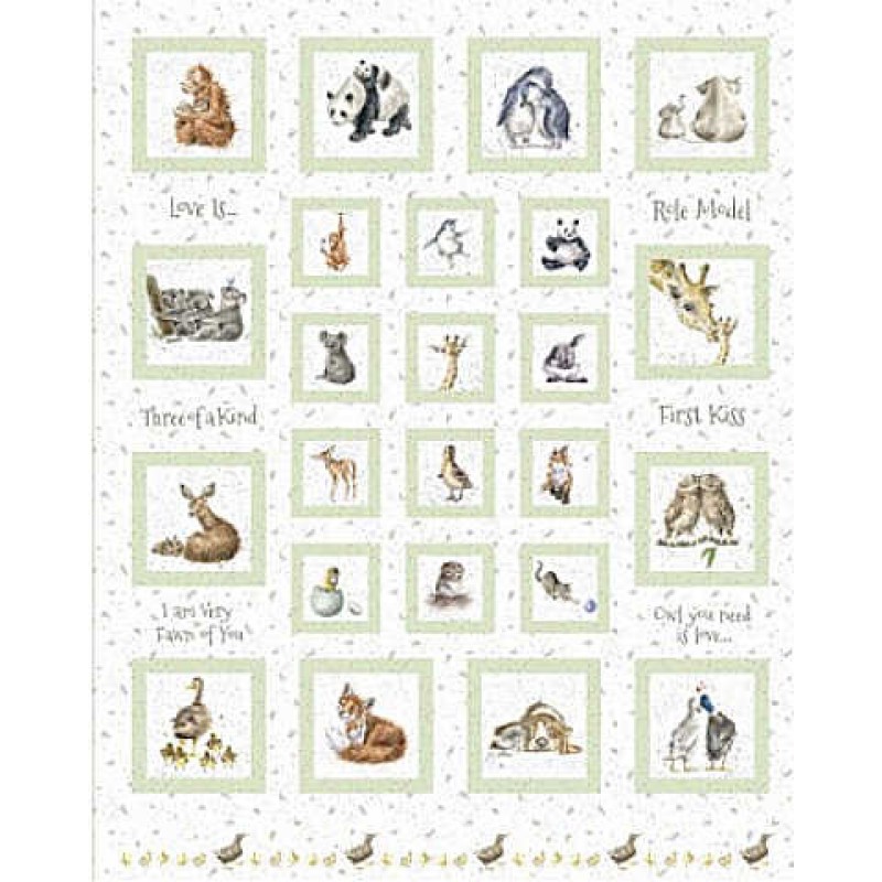 Love is : Panel med vilde dyre børn