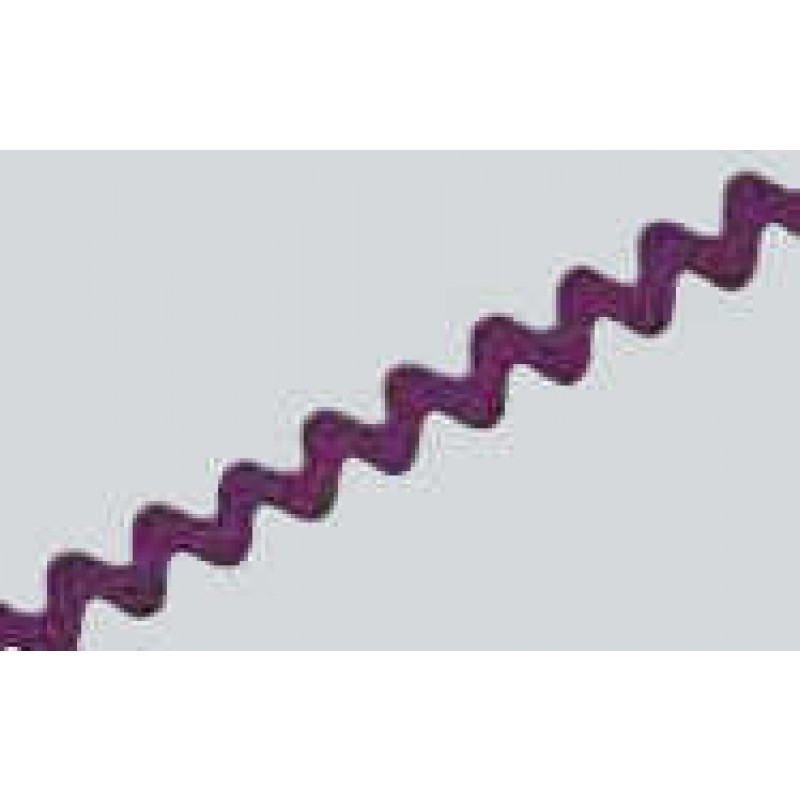 ZigZag bånd : Brunt -0,6 cm bredt - billede mangler