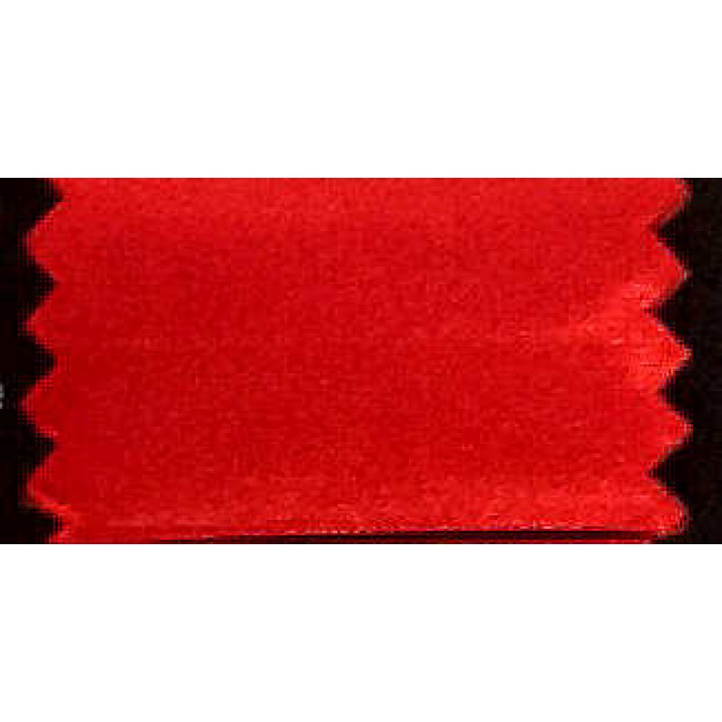 20 mm Satin skråbånd 3 meter - Rød