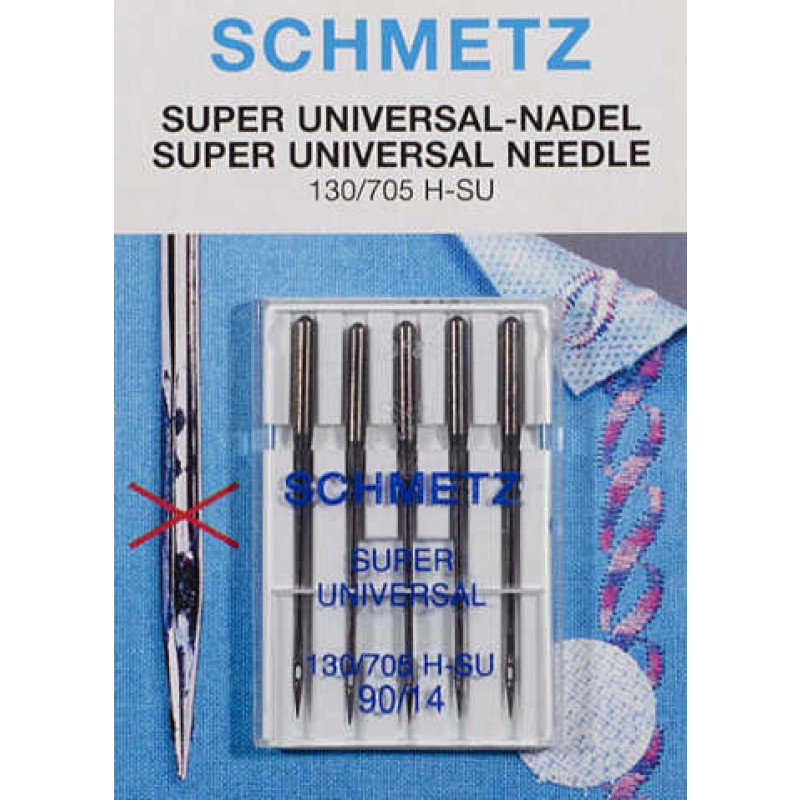 Schmetz Super Universal Symaskinnåle - str 80 - 5 stk