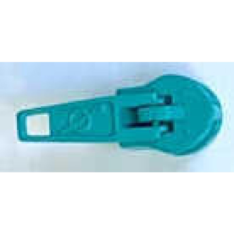 lynlås skyder - turkis