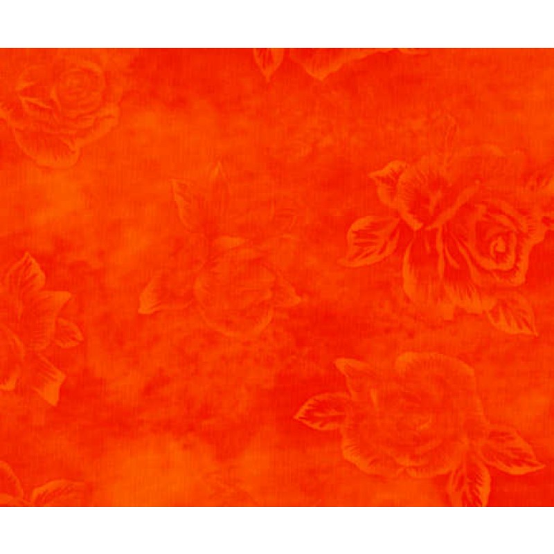 Quilters Rose : Orange