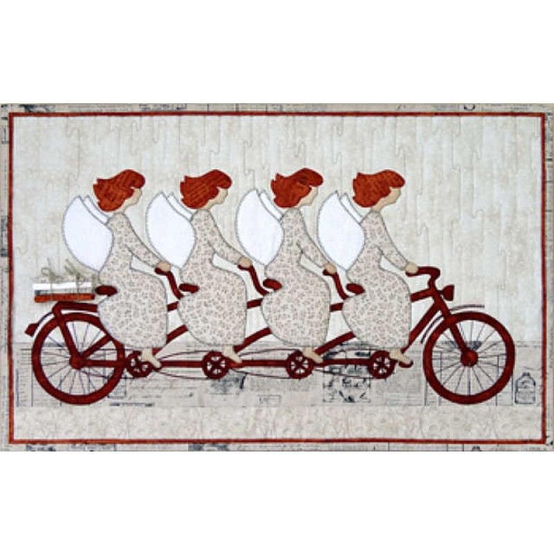 Solbritt & Maria quilt mønster : Quiltrally