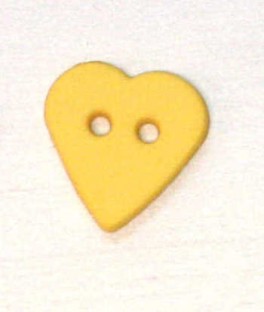 KnapperHjerte14mmGul-20