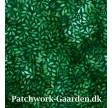 Bali Batik : Grøn m/ Blade