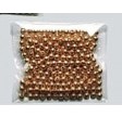 Voks perler 3 mm guld