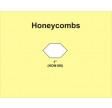 1" - Honeycomb skabelon - 50 stk